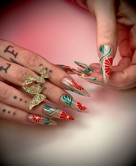 Manicure style by Debh Nails, Louisville KY
